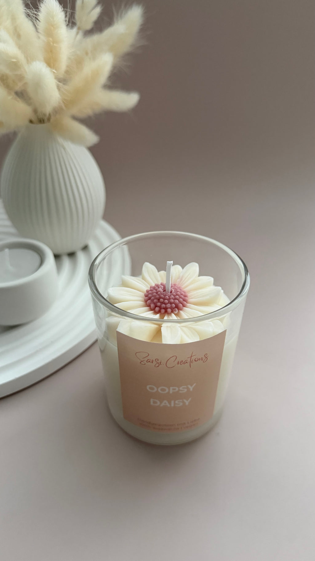 Kerze im Glas - Oopsy Daisy