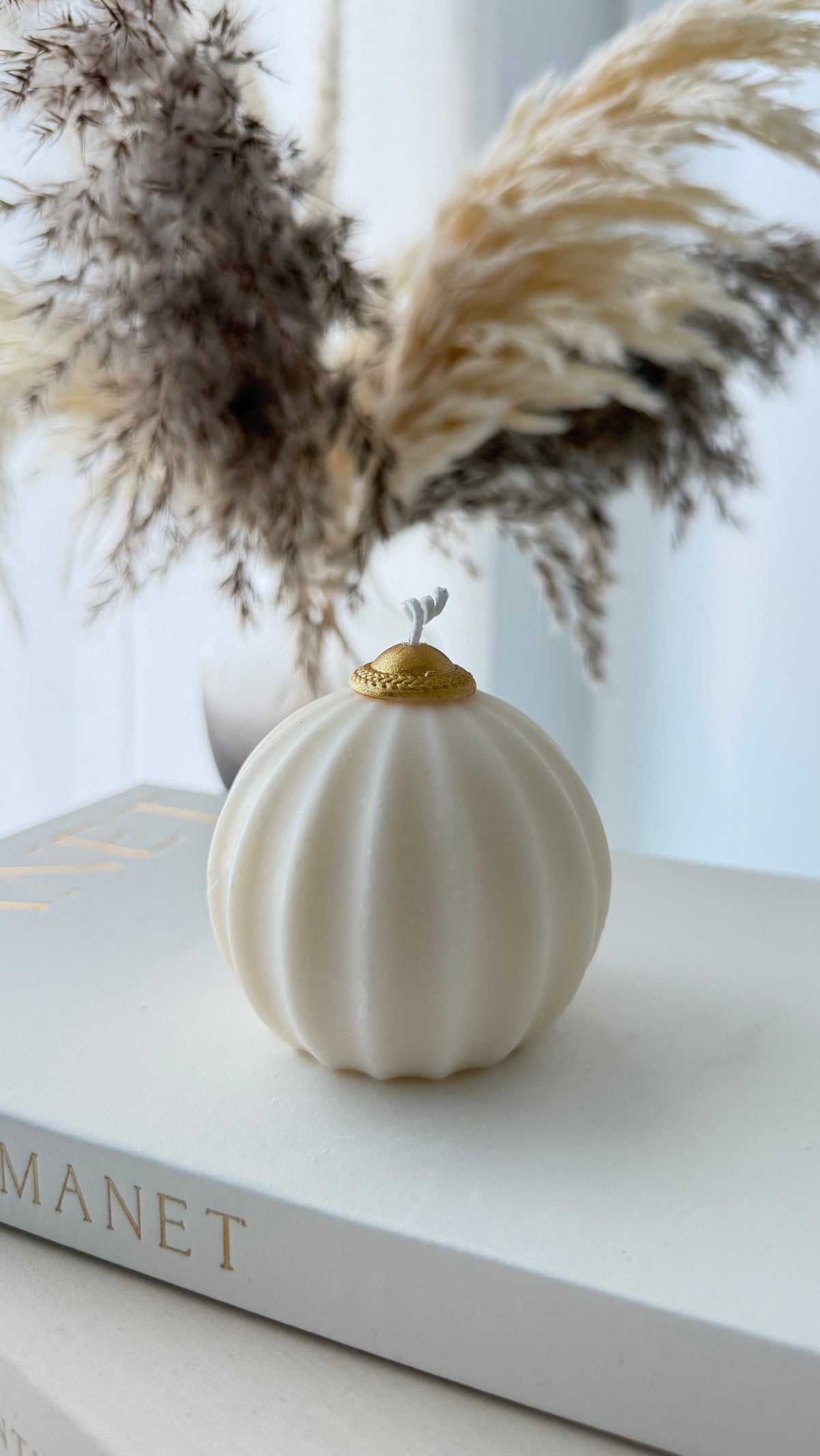 Weihnachtskugel – Kerze | Geriffelt