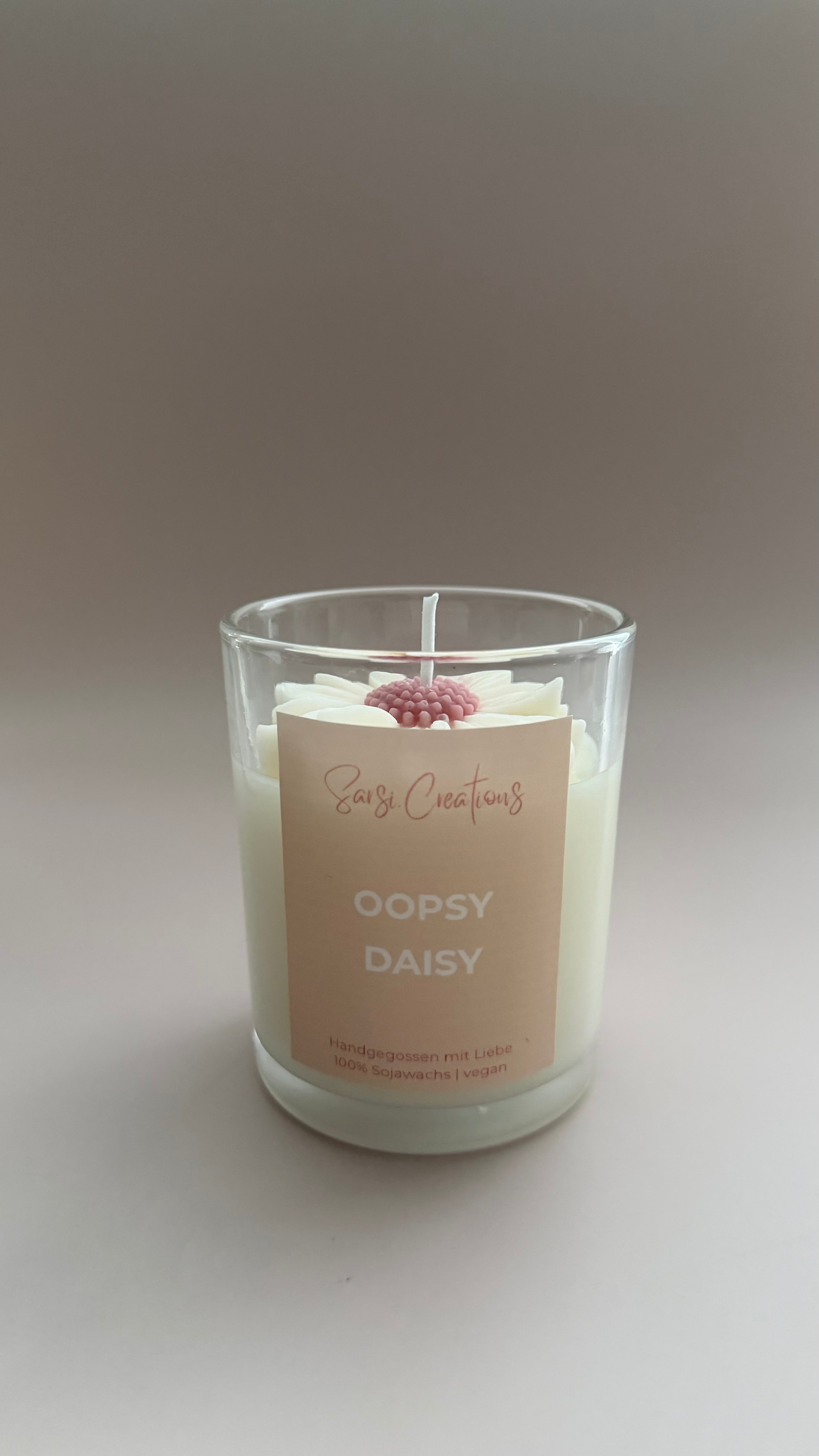 Kerze im Glas - Oopsy Daisy