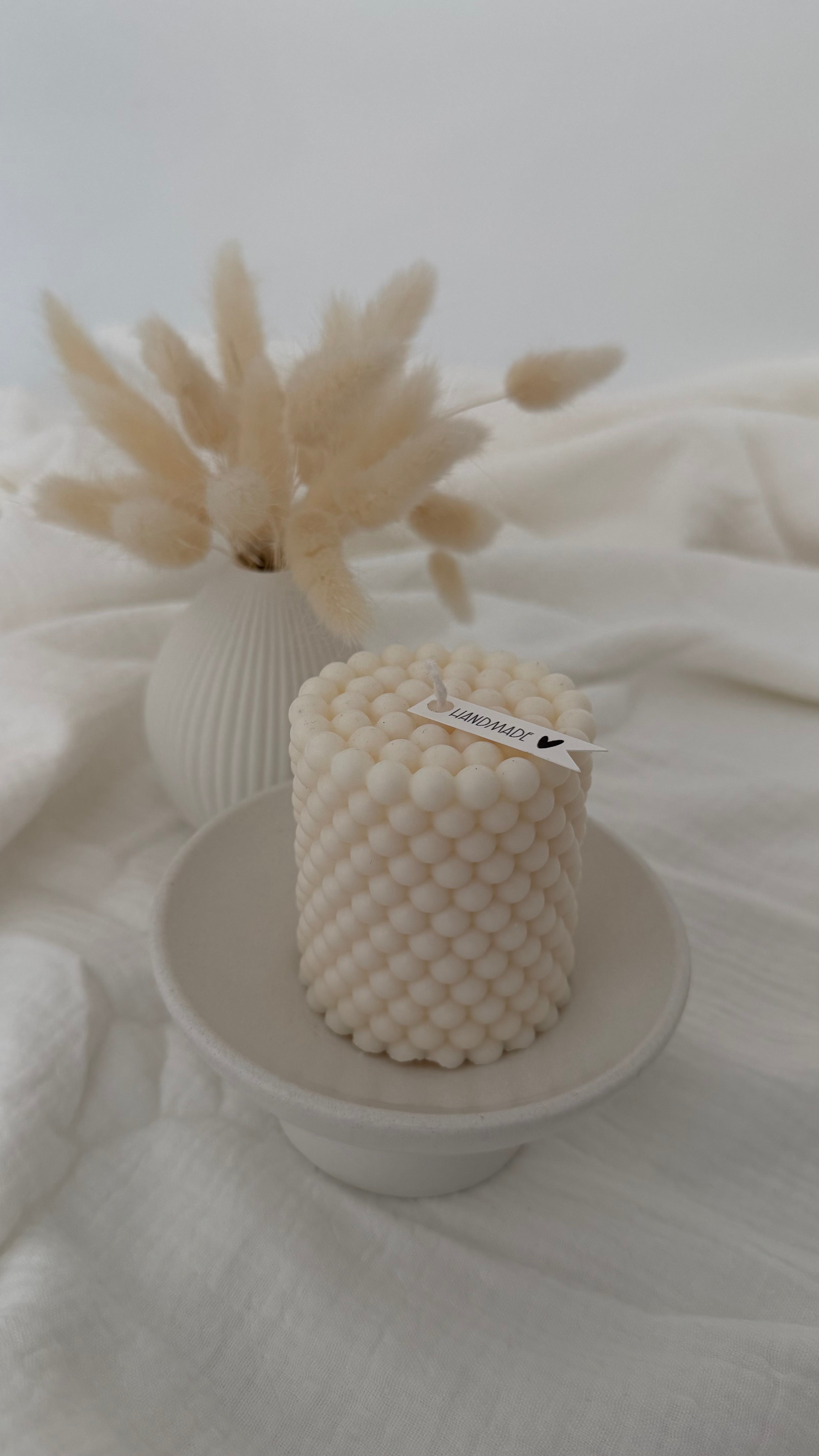 Bubble Candle - rund