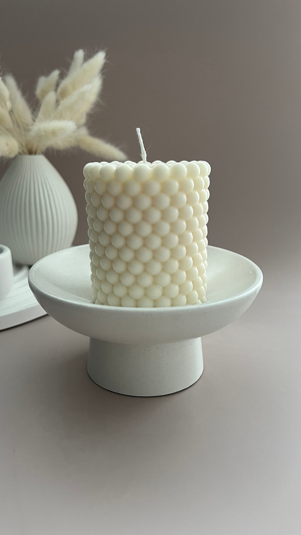 Bubble Candle - rund