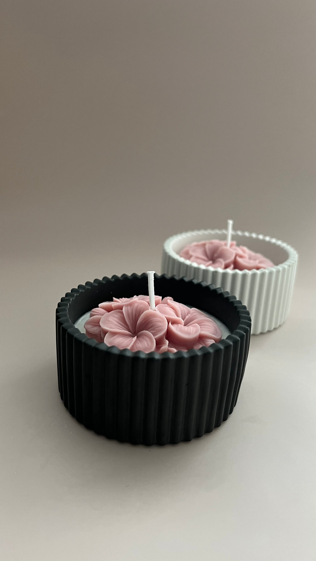 Hydrangea Bloom Candle