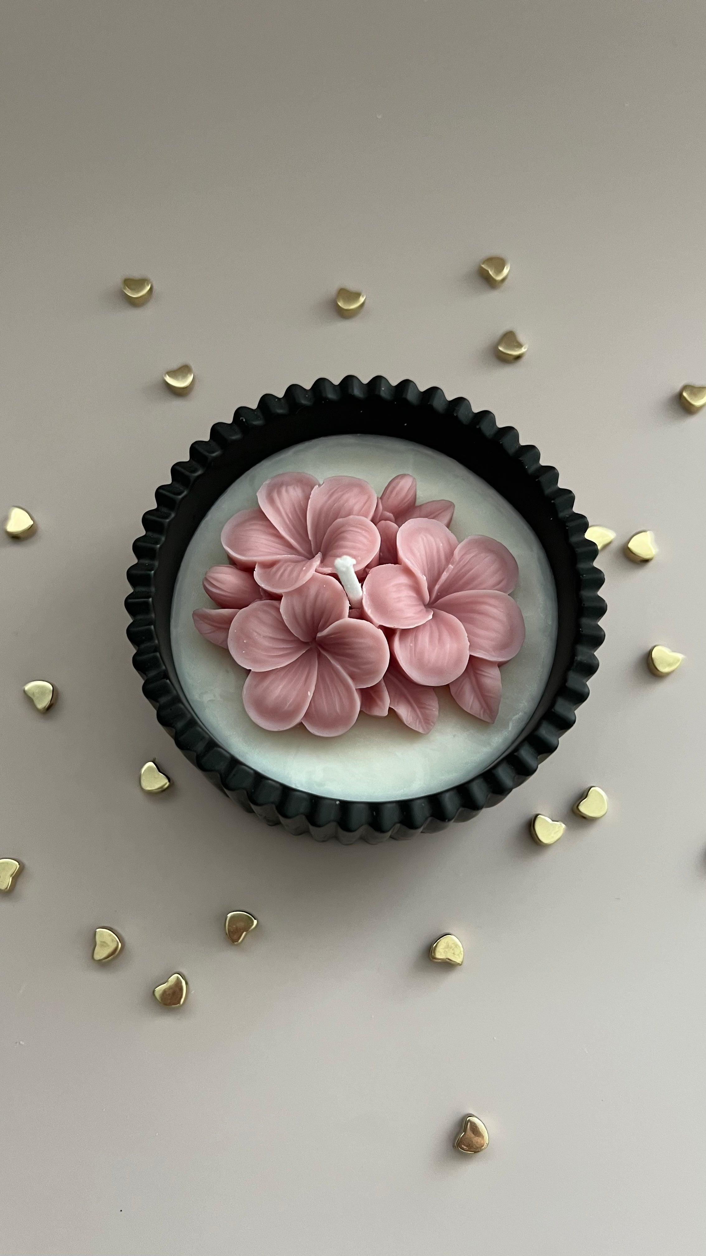 Hydrangea Bloom Candle