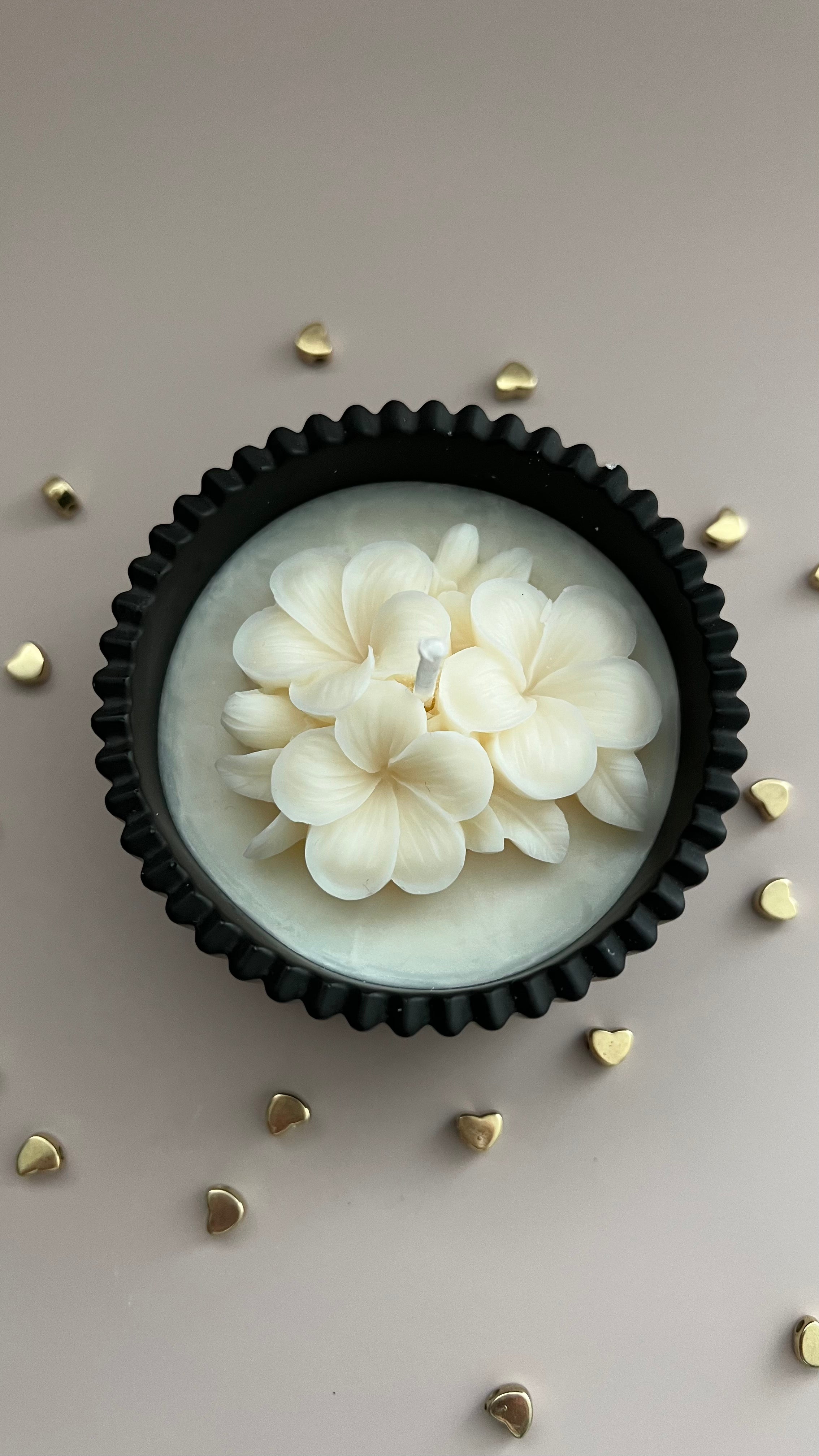 Hydrangea Bloom Candle