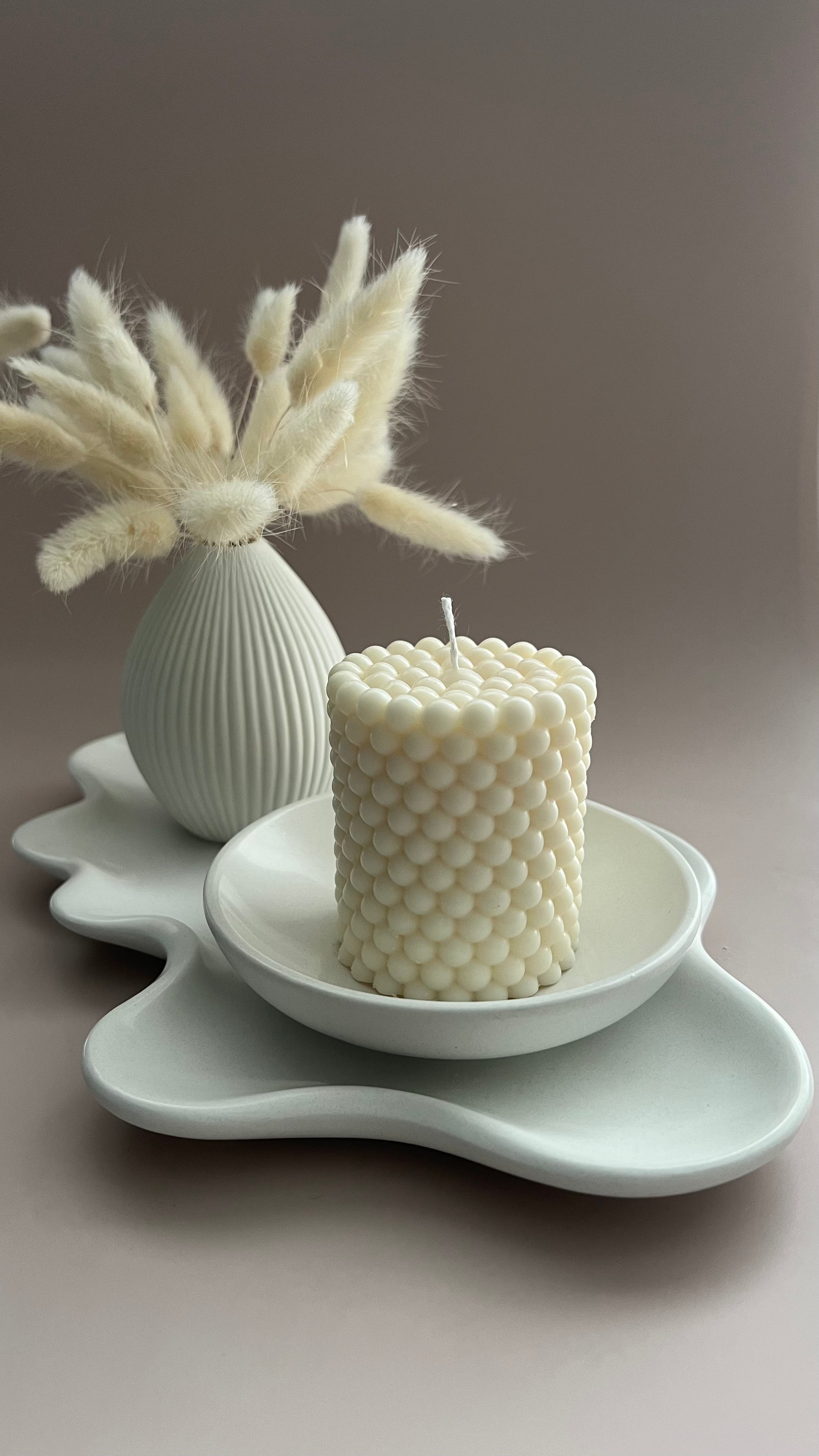 Bubble Candle - rund