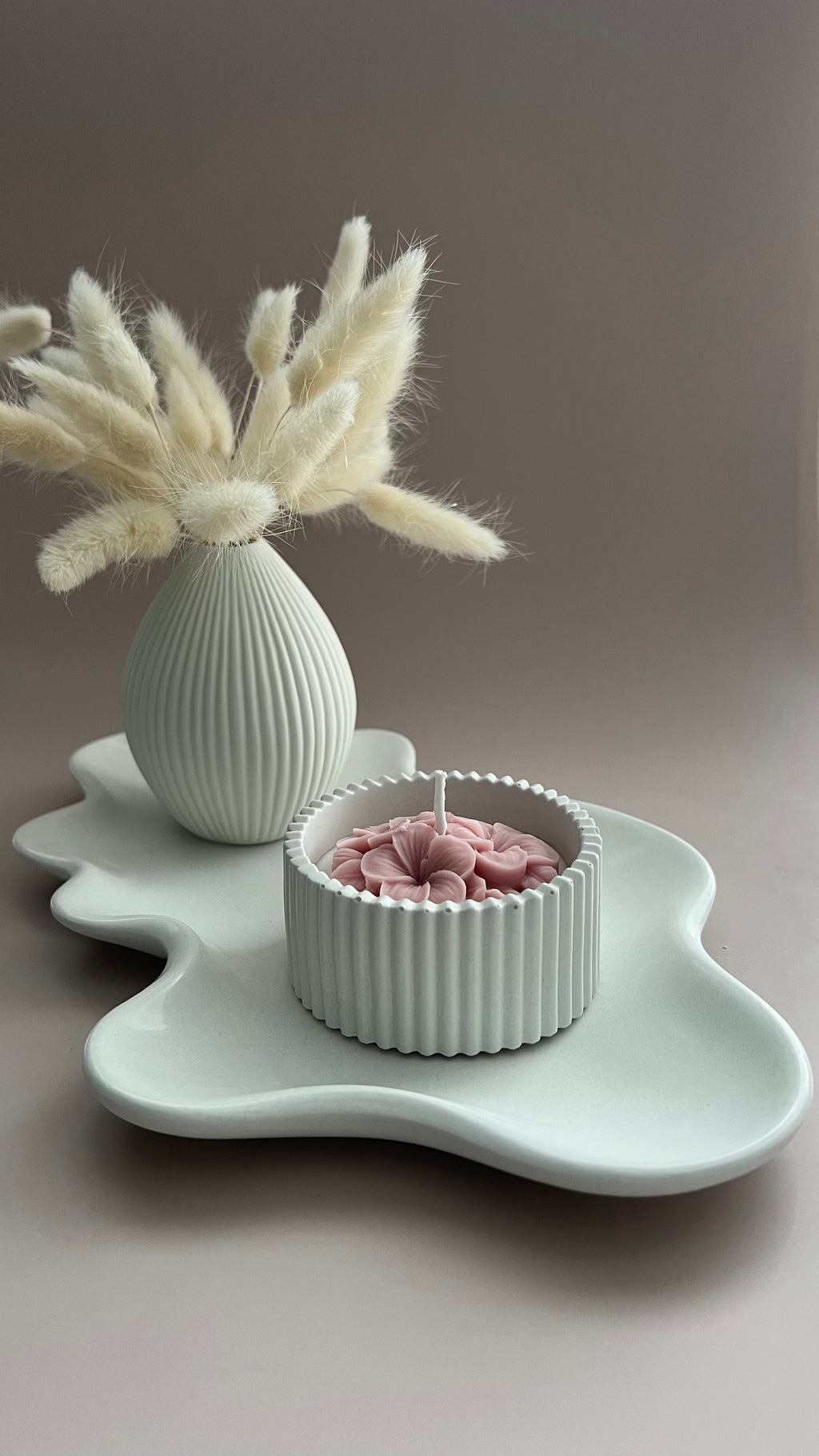 Hydrangea Bloom Candle