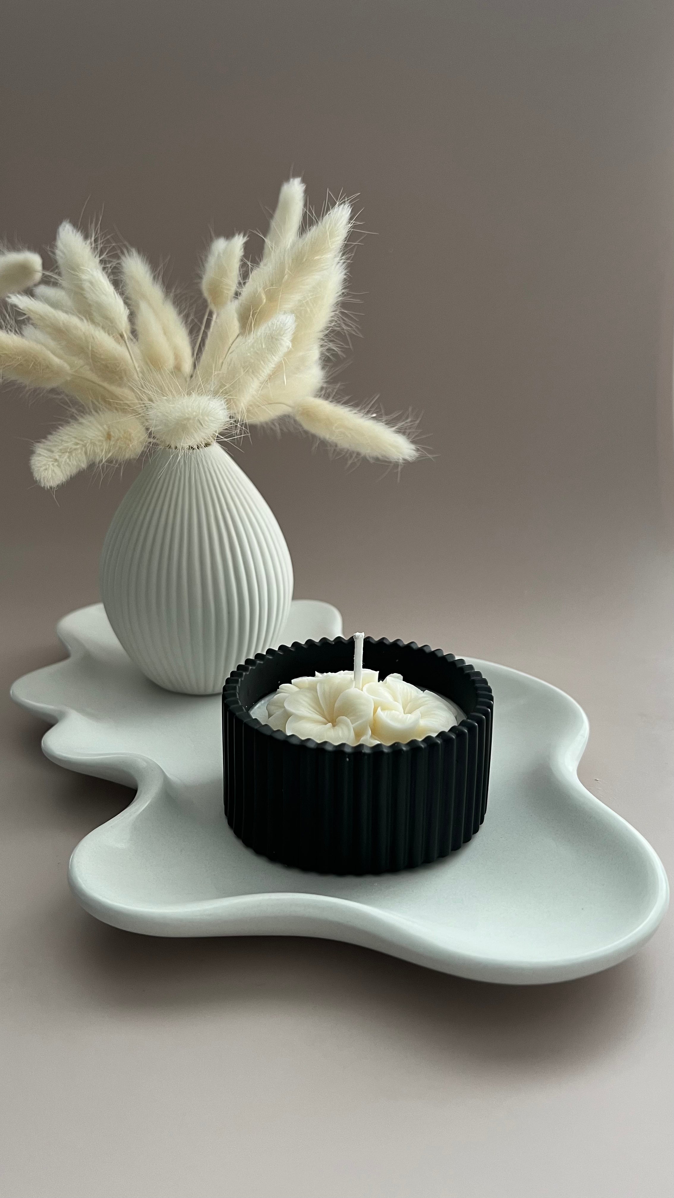 Hydrangea Bloom Candle